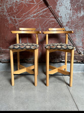 Load image into Gallery viewer, Post-Modern Counter-Height Stool Set (2)
