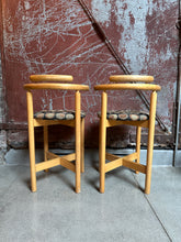 Load image into Gallery viewer, Post-Modern Counter-Height Stool Set (2)
