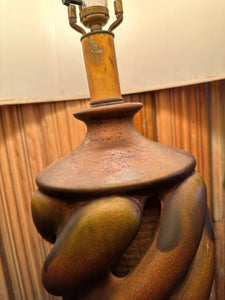 Giant Ceramic Twist Lamp