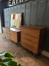 Load image into Gallery viewer, Mid-Century Lowboy Dresser Set (2)
