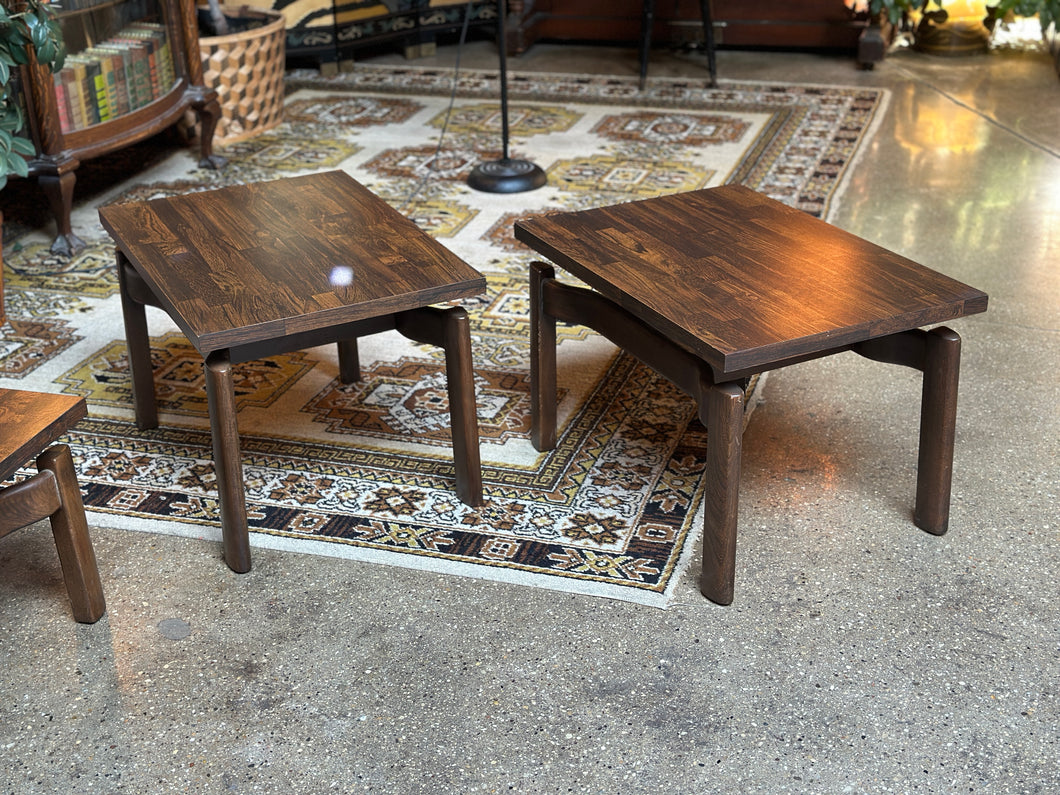 Mid-Century Side Table Set (2)