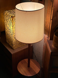 Teak Table Lamp