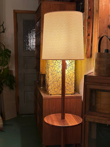 Teak Table Lamp
