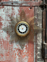 Load image into Gallery viewer, Mid-Century Burst Clock
