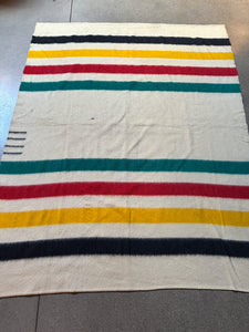 Trapper Point Four-Point Wool Blanket
