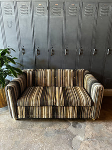 Striped Loveseat