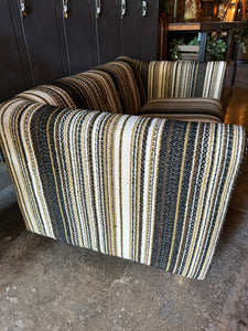 Striped Loveseat