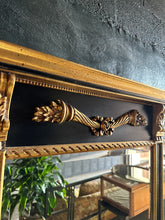 Load image into Gallery viewer, Large Hollywood Regency Triple Panel Beveled Mirror by LaBarge
