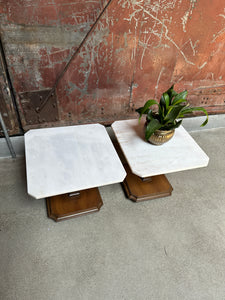 Marble Side Table Set (2)