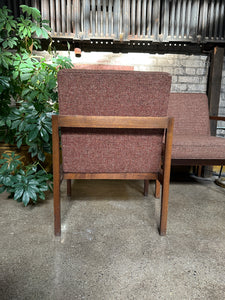 Tweed Accent Chair Set (2)
