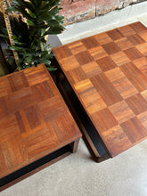 Load image into Gallery viewer, Parquet Coffee + Side Table Set (2)
