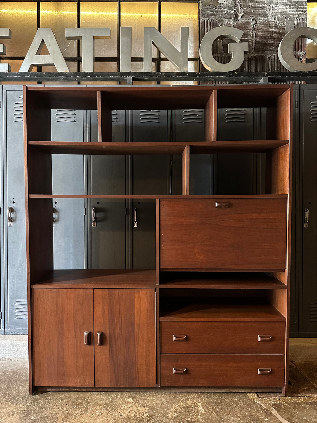 Mid-Century Hutch / Wall Unit