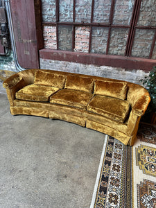 Velvet Gold Sofa