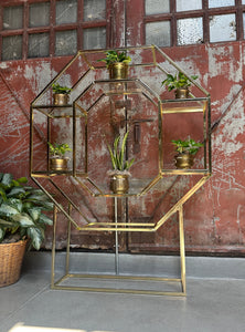 Octagonal Etagere