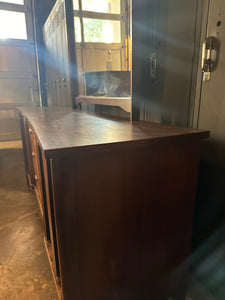 Mid-Century Lowboy Dresser w/ Mirror