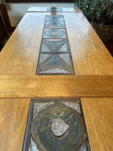 Load image into Gallery viewer, Mid-Century Drop-leaf + Tile Dining Table

