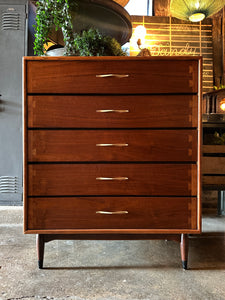 Mid-Century Lane Acclaim Highboy Dresser