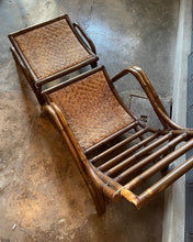 Load image into Gallery viewer, Rattan Lounger w/ Ottoman
