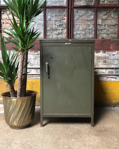 Industrial Side Table / Cabinet
