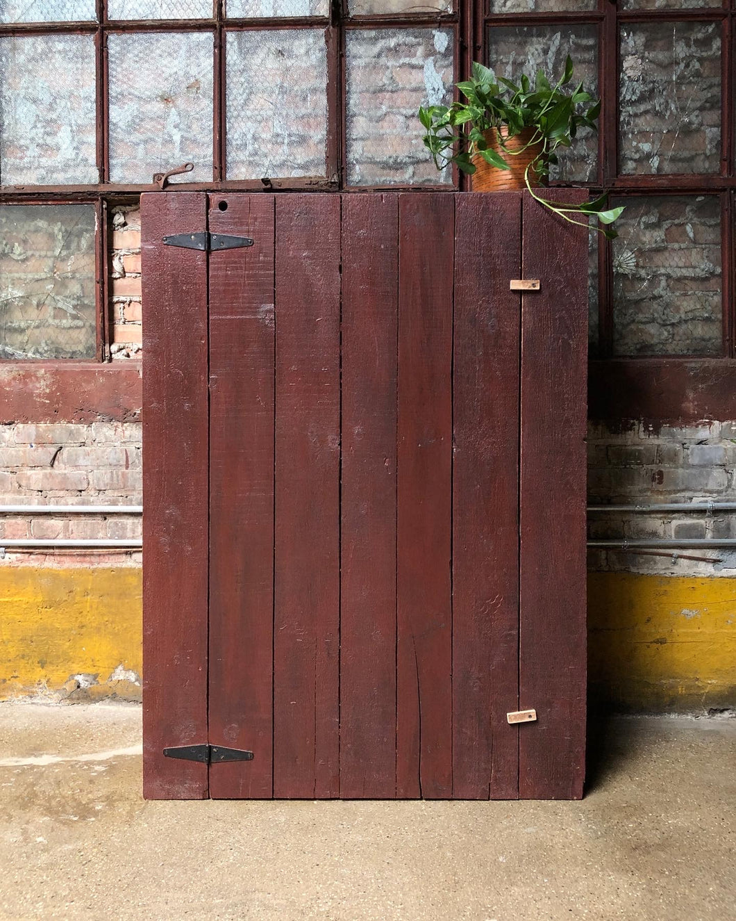 Two-Tone Rustic Cabinet