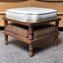 Load image into Gallery viewer, Stackable Footstool / Ottoman Set (2)
