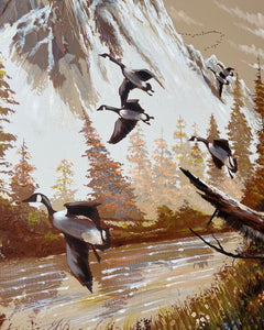 Giant Geese Painting
