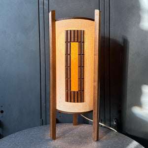 Mid-Century Tri-Color Table Lamp