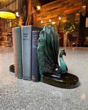 Load image into Gallery viewer, Ceramic Peacock Bookends
