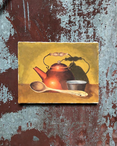 Kettle Painting on Canvas