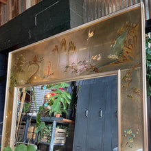 Load image into Gallery viewer, Chinoiserie Reverse-Painted Gold Leaf Mirrors by La Barge, RIGHT
