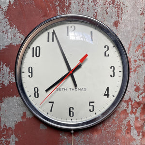 Plug-in Wall Clock by Seth Thomas