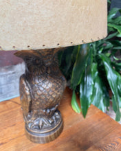 Load image into Gallery viewer, Large Ceramic Owl Lamp
