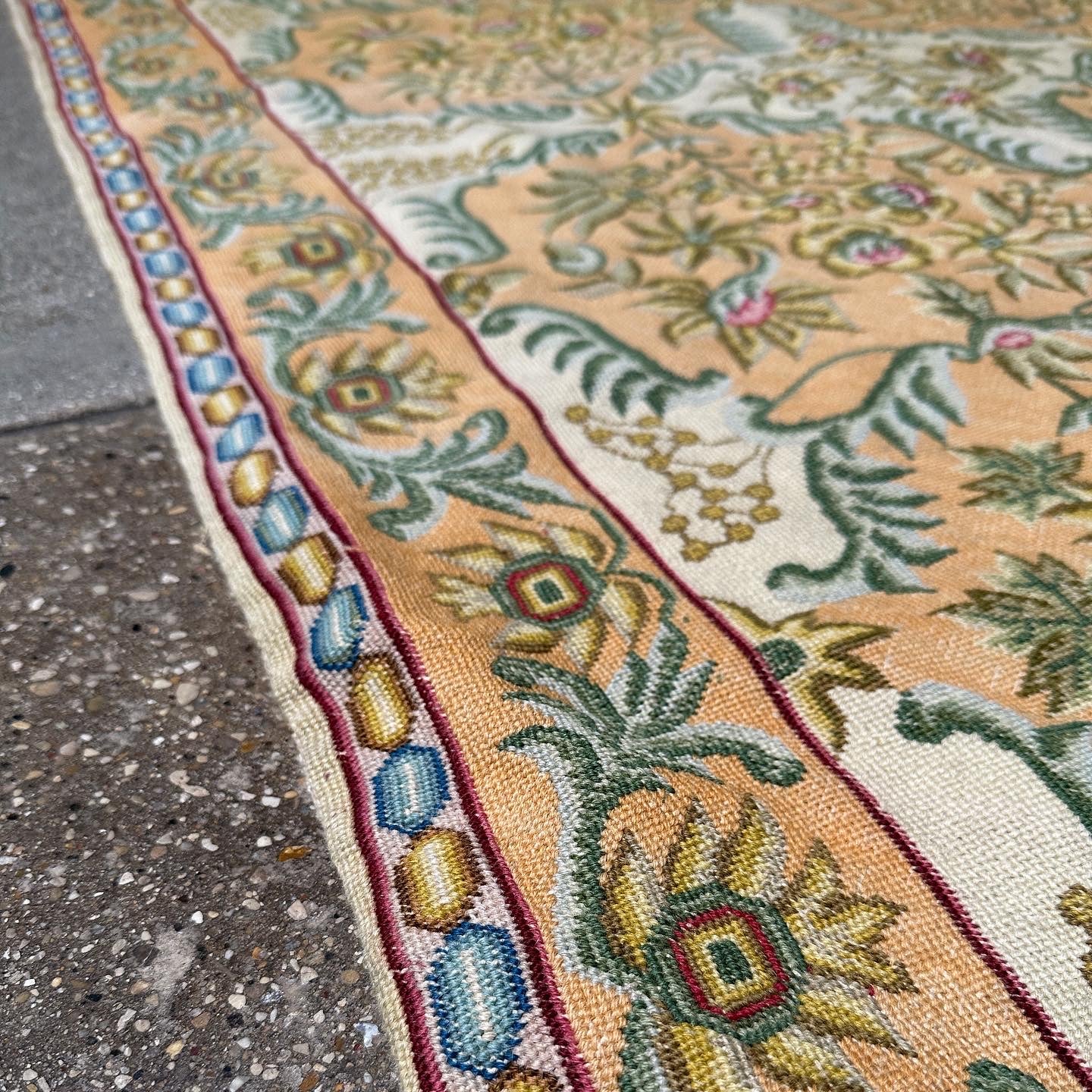 Tapestry Vs Rug Victorian Woven Tapestry Rug – Dandy