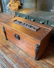 Load image into Gallery viewer, Antique Rustic Mini Chest
