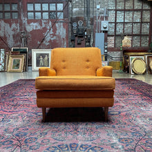 Load image into Gallery viewer, Mid-Century Orange Armchair
