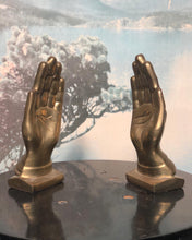Load image into Gallery viewer, Brass Hand Bookends
