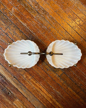 Load image into Gallery viewer, Milk Glass Seashell Tray / Soap Dish
