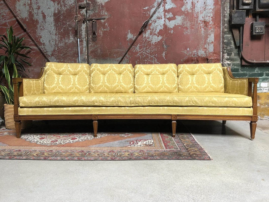 Long Yellow Couch