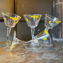 Load image into Gallery viewer, Tipsy Martini Glassware Set (4)
