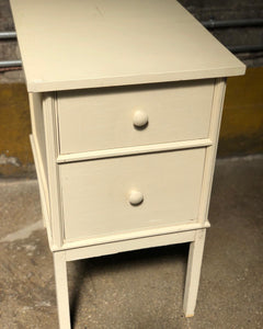 Two-Drawer Cottage Side Table / Nightstand