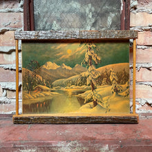 Load image into Gallery viewer, Rustic Log Cabin Landscape

