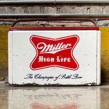 Load image into Gallery viewer, &#39;50s / &#39;60s Miller High Life Picnic Cooler
