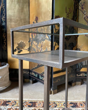 Load image into Gallery viewer, Wrought Iron Side / Accent Table
