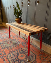 Load image into Gallery viewer, Butcher Block Bench / Side Table
