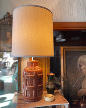 Load image into Gallery viewer, Ceramic Root Beer Barrel / Grenade Lamp
