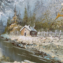 Load image into Gallery viewer, Mountain Cottage Landscape Painting
