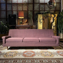 Load image into Gallery viewer, Brown Mid-Century Sofa
