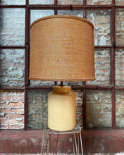 Load image into Gallery viewer, Basket-Style Ceramic Lamp
