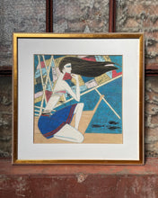 Load image into Gallery viewer, Woman by the Sea Monoprint
