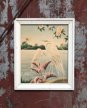Load image into Gallery viewer, White Cranes Textured Print by Turner
